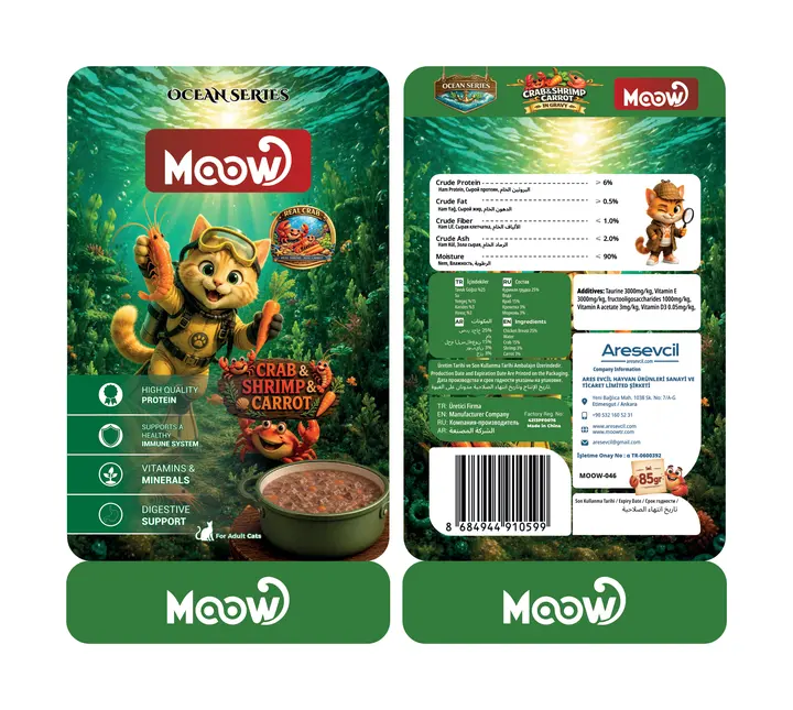 Moow 85 Gram Pouch – Yengeç — Yengeç 85 GRAM