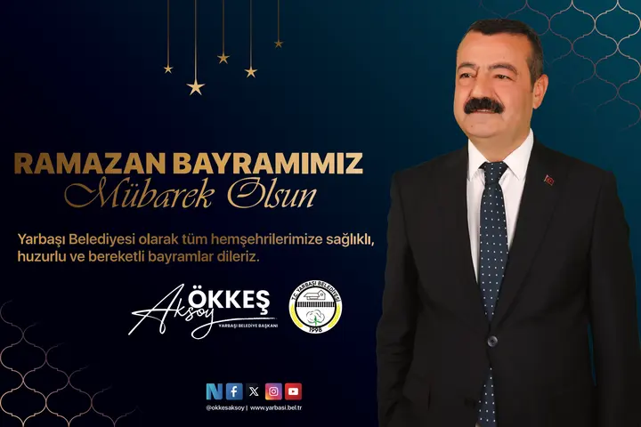 Ökkeş Aksoy Ramazan Bayramı Billboard Tasarımı — 1