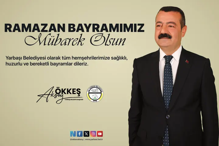 Ökkeş Aksoy Ramazan Bayramı Billboard Tasarımı — 2