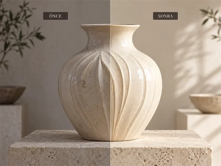 Luma Seramik Ürün Rötuş ve Montaj Çalışması — 1-kapak
