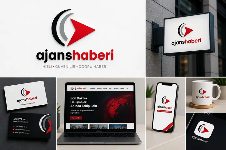 ajanshaberi.com Logo Tasarımı — 1
