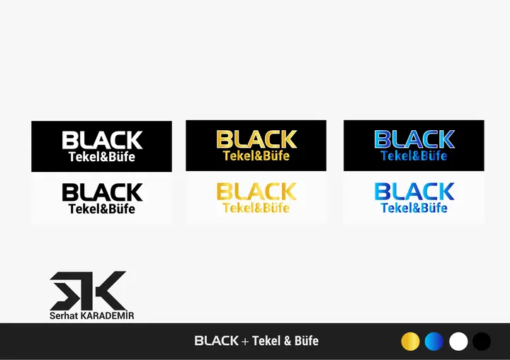Black Tekel & Büfe Logo Tasarımı — Sayfa 3