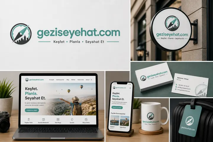 geziseyehat.com Logo ve Kurumsal Kimlik Tasarımı — 1
