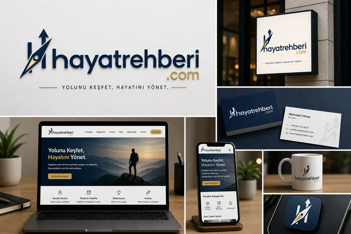 hayatrehberi.com Logo Tasarımı — 1