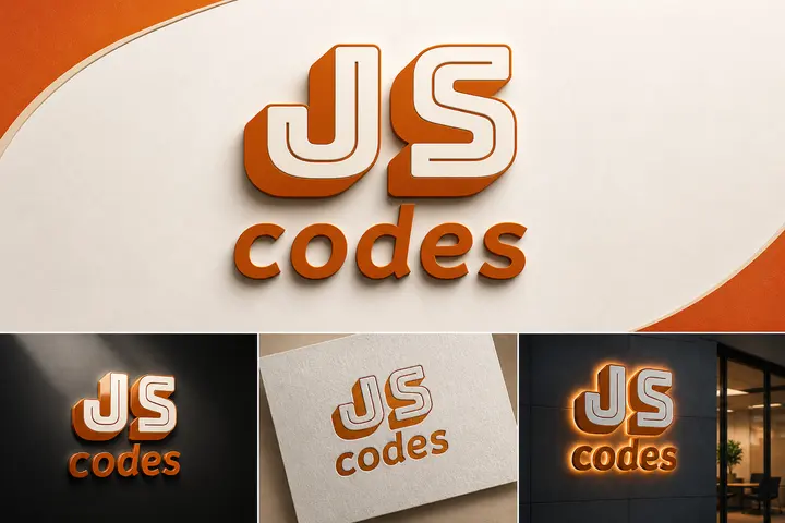 Javascript Codes Logo Tasarımı — 1