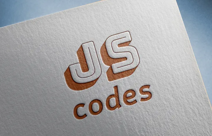 Javascript Codes Logo Tasarımı — Jscodes