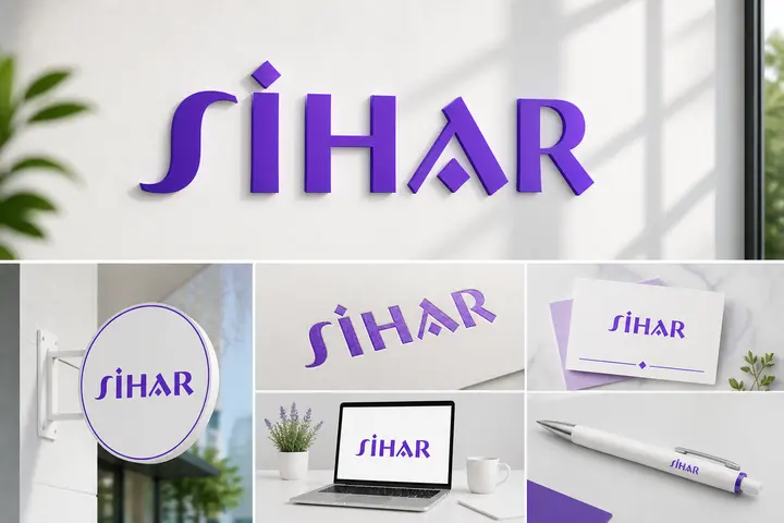 SİHAR Özel Tipografi ve Logo Tasarımı — 1