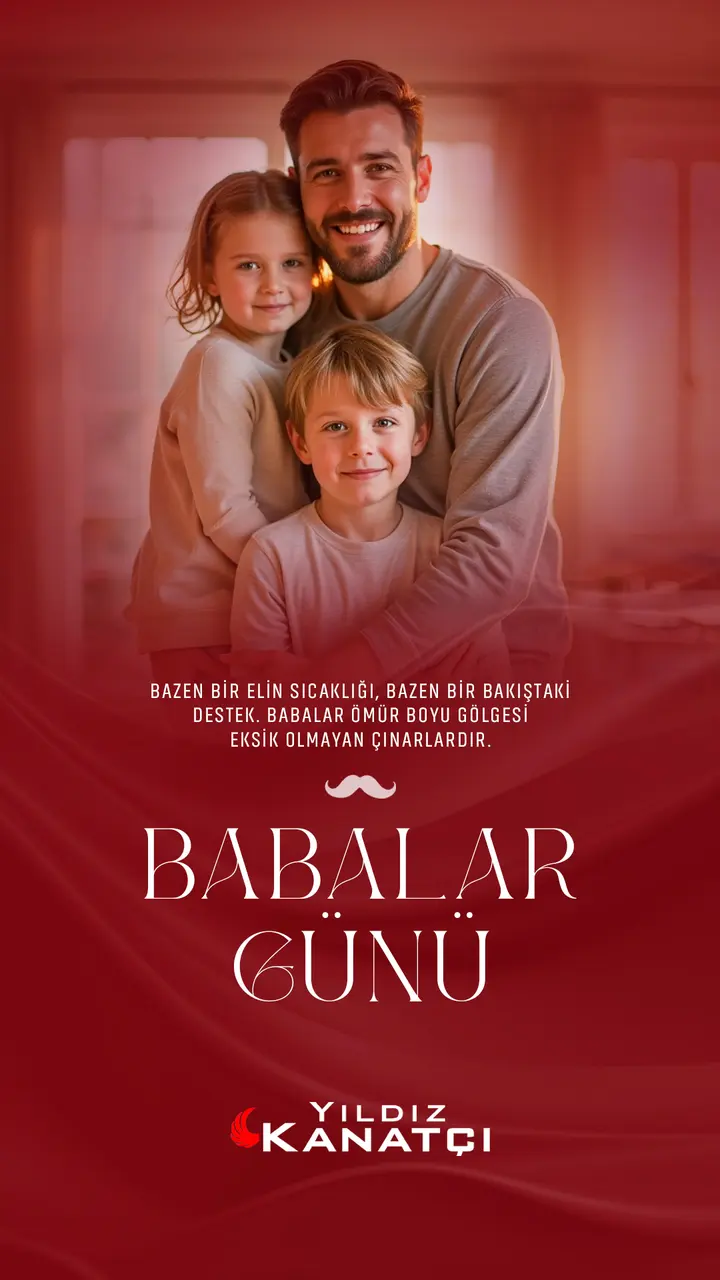 Babalar Günü Sosyal Medya Hikaye Tasarımları — Yıldız K. Babalar Günü