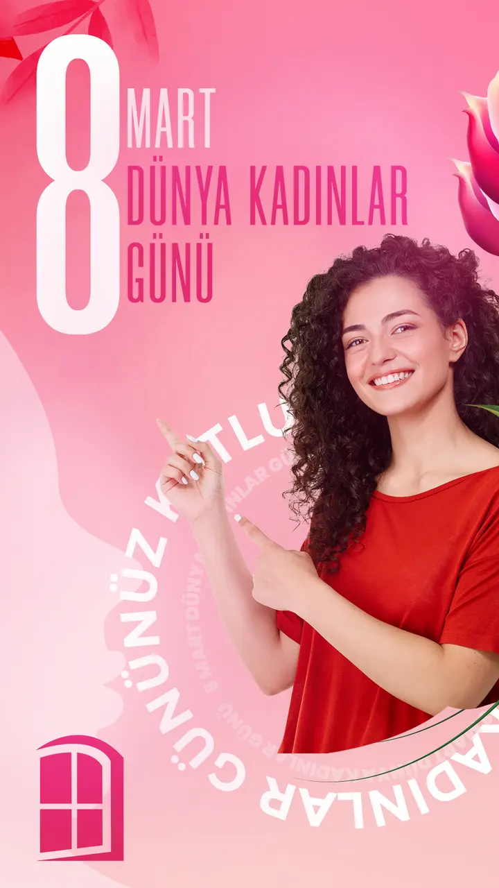 İnterpen 8 Mart Sosyal Medya Tasarımı — 8 Mart İnterpen Story