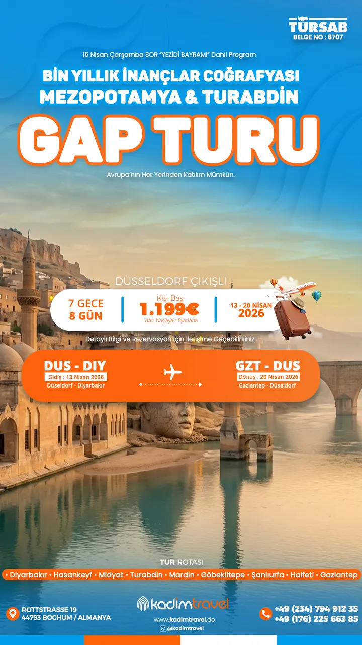 Kadim Travel Sosyal Medya Tasarımları — Gap Turu Story