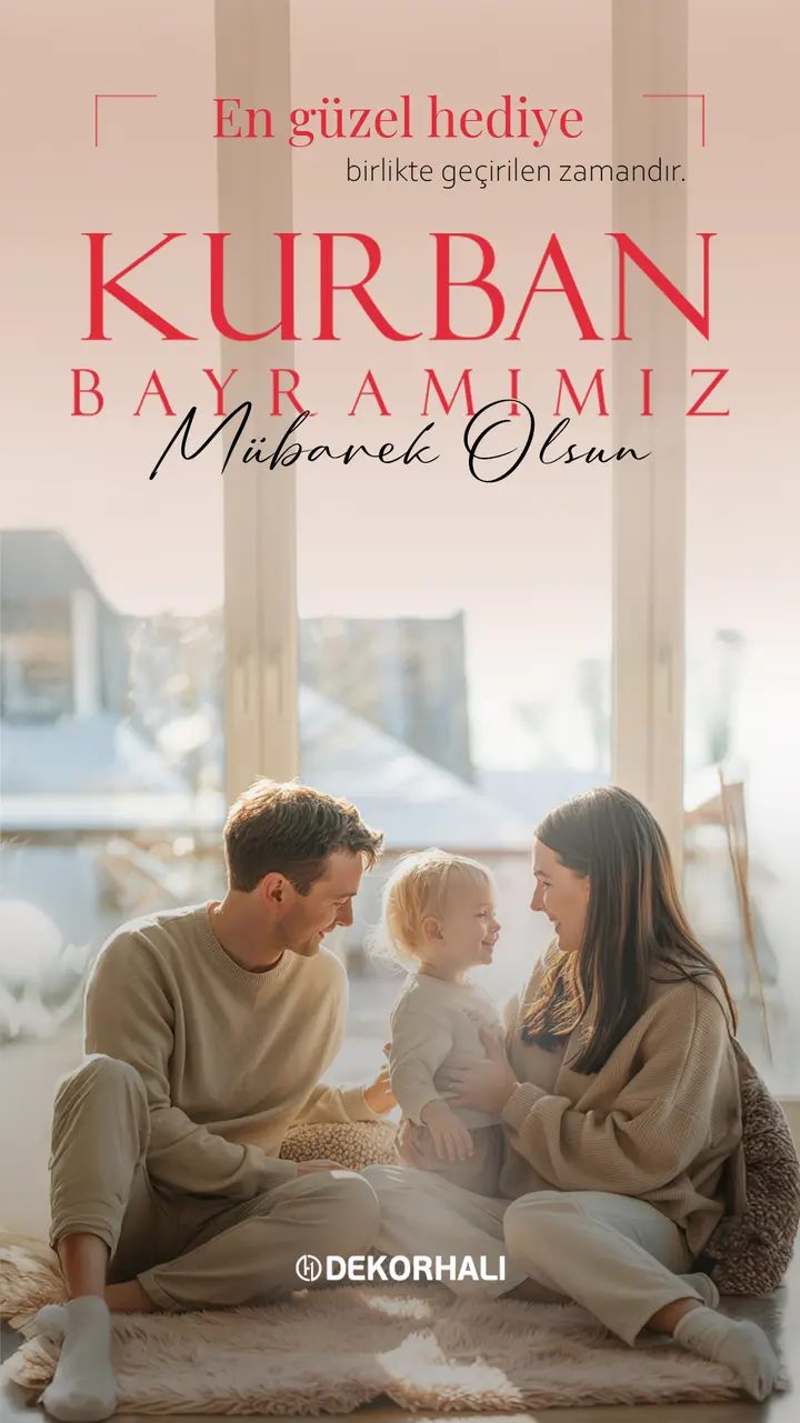 Kurban Bayramı Sosyal Medya Tasarım Serisi — Dekor Kurban Story