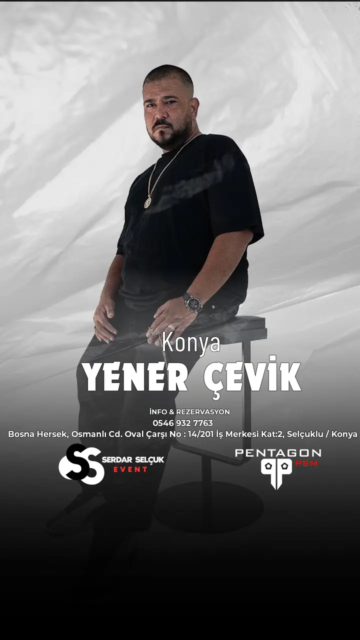 Serdar Selçuk Event Yener Çevik Konseri Sosyal Medya Tasarımı — Story2